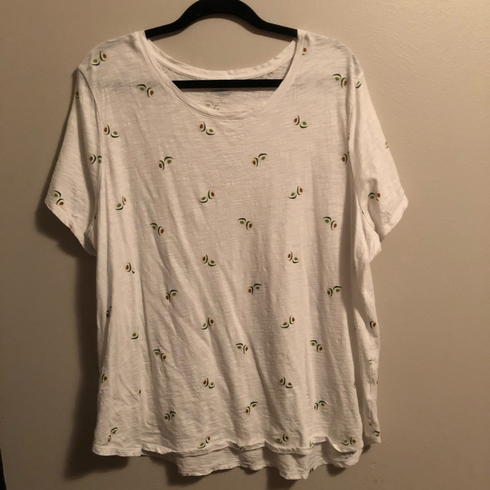 Old Navy avocado tee